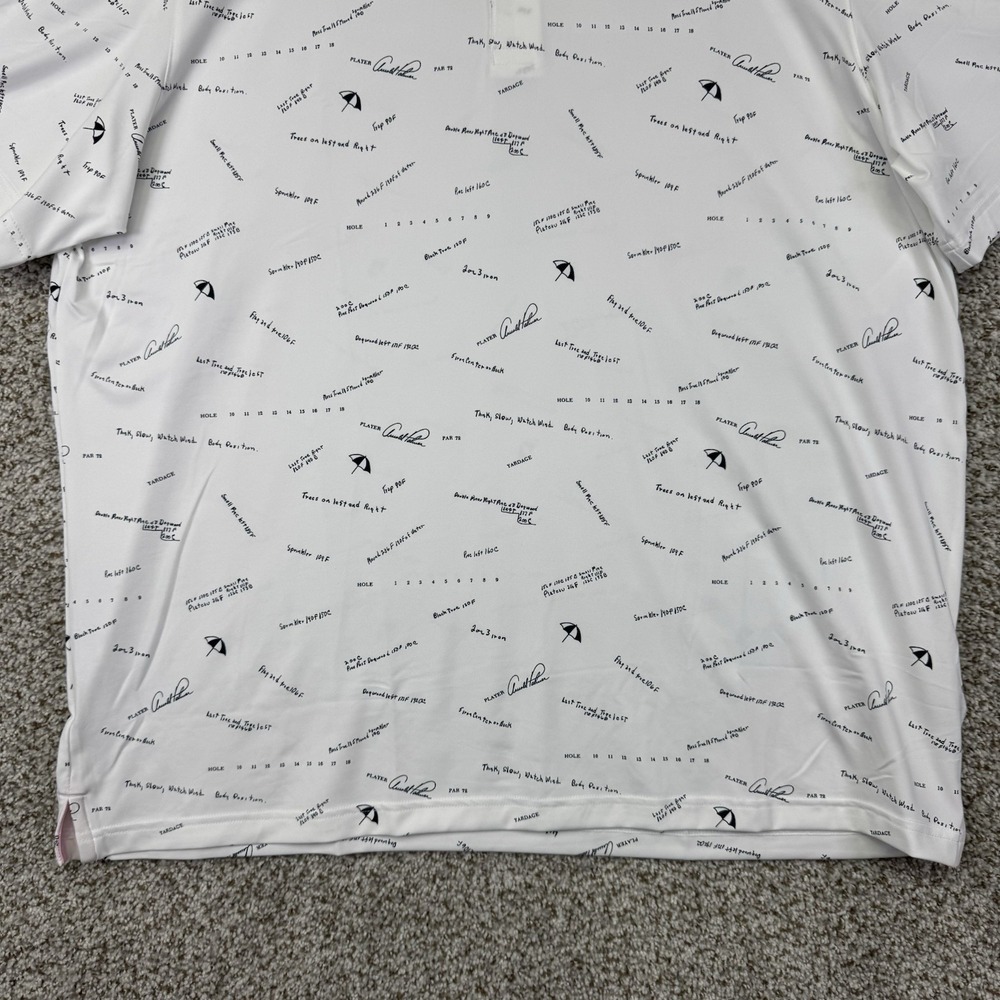 NEW Puma Polo Shirt Men XL Arnold Palmer Cloudspun Scorecard Golf Performance - Picture 6 of 16